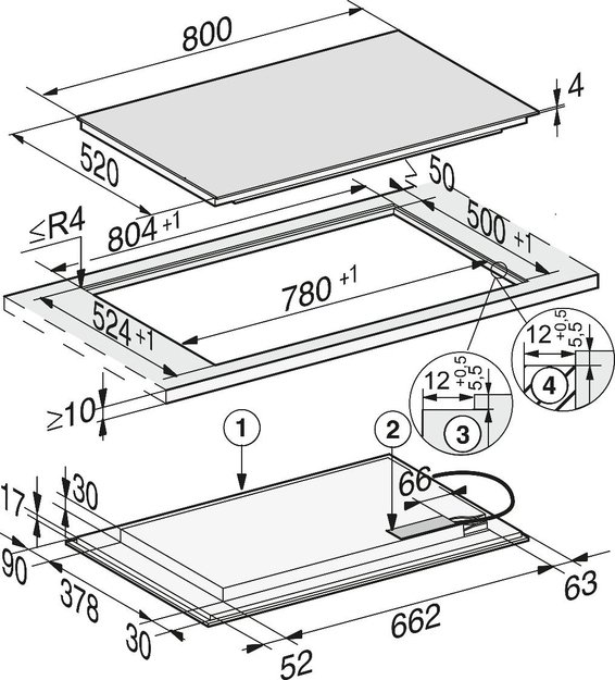 Варочная панель Miele KM 7576 FL 125 Gala Ed в Тюмени (preview 8)