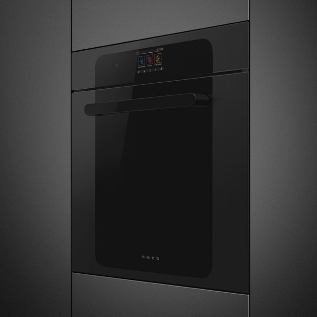 Духовой шкаф с функциями пара и СВЧ Smeg SO6204APB в Тюмени (preview 2)