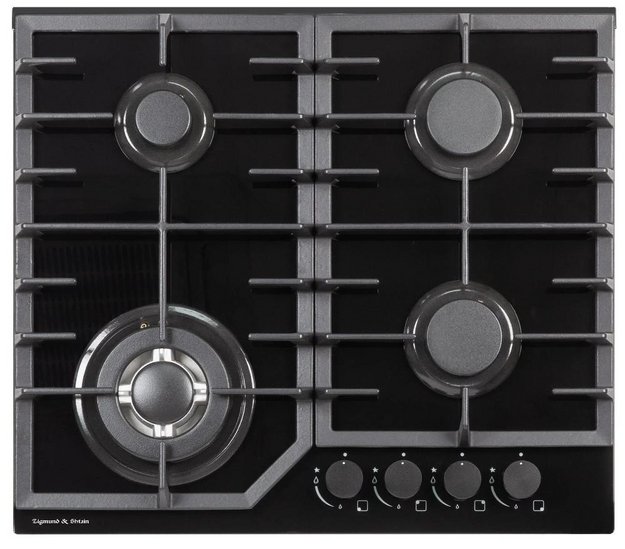 Газовая варочная панель из закаленного стекла Zigmund Shtain M 32.6 B в Тюмени (preview 1)