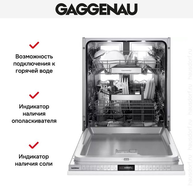 Встраиваемая посудомоечная машина Gaggenau DF480100 в Тюмени (preview 12)