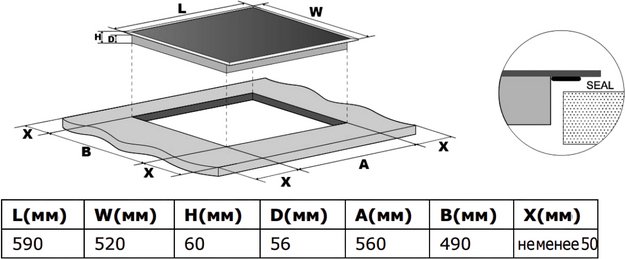 Индукционная варочная панель Haier HHY-Y64FFVB1 в Тюмени (preview 3)