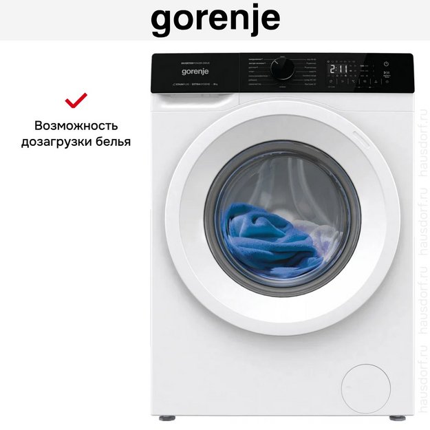 Стиральная машина Gorenje W1NHA62SAS в Тюмени (preview 6)