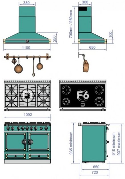 Варочный центр La Cornue CornuFe 110 F1 в Тюмени (preview 6)