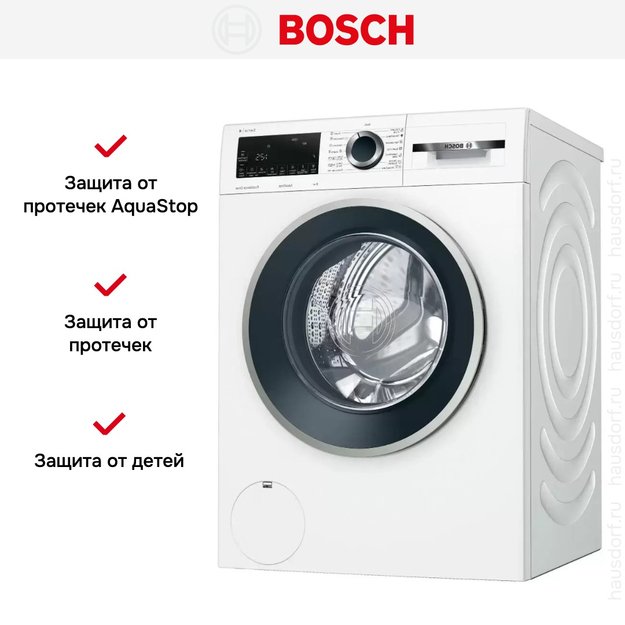 Стиральная машина с фронтальной загрузкой BOSCH WGA242X4OE в Тюмени (preview 11)
