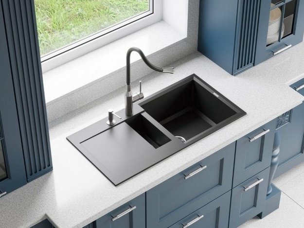 Мойка Omoikiri SAKAIME 86-2 WH в Тюмени (preview 2)