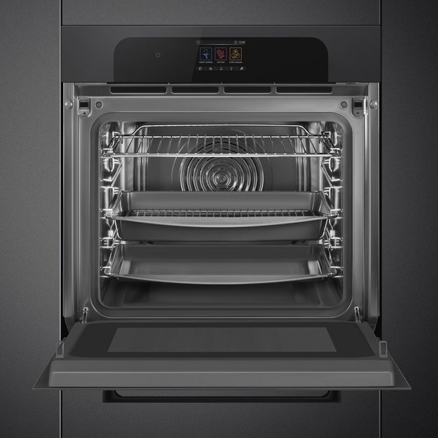 Духовой шкаф с функциями пара и СВЧ Smeg SO6204APB в Тюмени (preview 6)