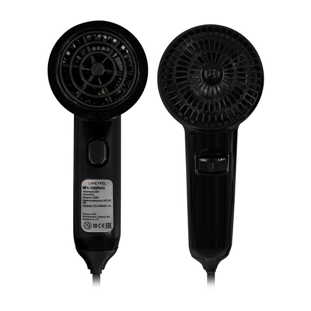Настенный фен Meyvel MF4-1300 (Black) в Тюмени (preview 3)