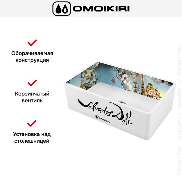 Мойка Omoikiri MIKURA 76-DALI в Тюмени (preview 2)