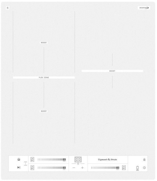 Стеклокерамическая варочная панель Zigmund & Shtain CI 24.4 W в Тюмени (preview 1)