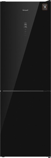 Отдельностоящий холодильник с инвертором Weissgauff WRK 185 Total NoFrost Inverter Black Glass в Тюмени (preview 1)