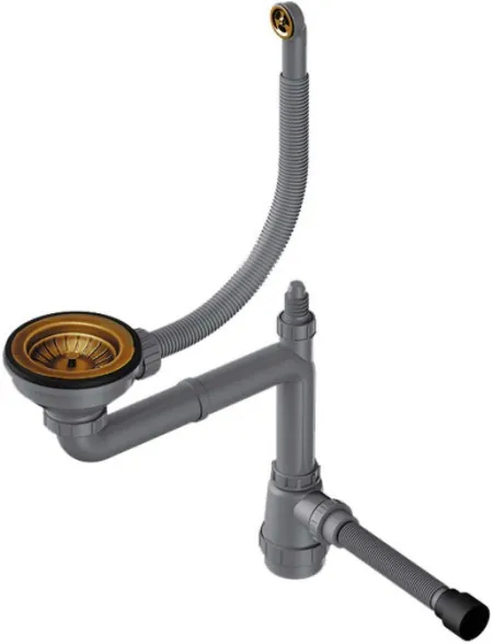 Арматура для одночашевых моек Omoikiri WK-1-CL-R WC в Тюмени (preview 1)