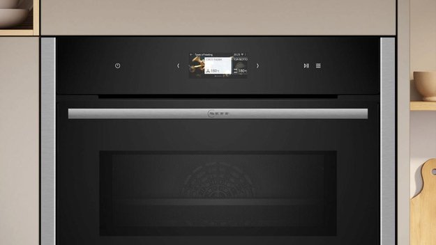 Компактный духовой шкаф с микроволнами Neff C24MS31N0 в Тюмени (фото 2) Компактный духовой шкаф с микроволнами Neff C24MS31N0 в Тюмени (preview 2)