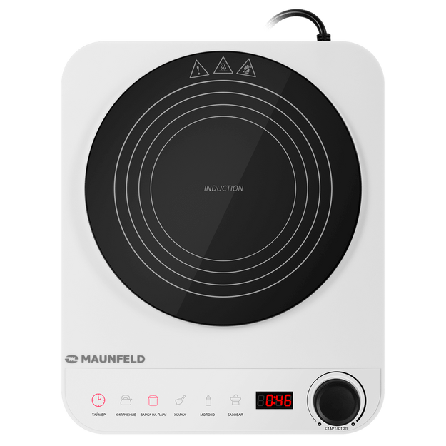 Настольная плитка Maunfeld EFI271MWH в Тюмени (preview 1)