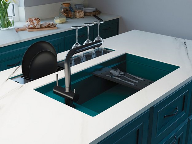 Мойка Omoikiri KINARU PRO 86-U/I DO в Тюмени (preview 3)