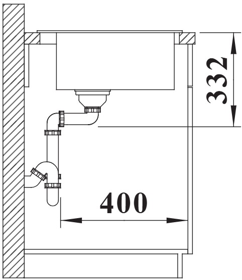 Мойка BLANCO NAYA 45 Silgranit темная скала в Тюмени (preview 6)