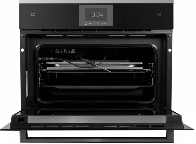 Компактный духовой шкаф с паром Kuppersbusch CBD 6550.0 S1 Stainless steel в Тюмени (preview 2)