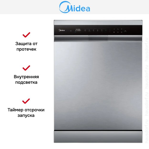 Посудомоечная машина Midea MFD60S350Si в Тюмени (preview 7)