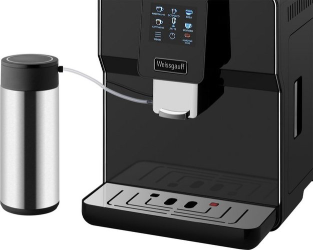 Кофемашина Weissgauff WCM-330 TFT Touch Cappuccino Nero в Тюмени (preview 10)