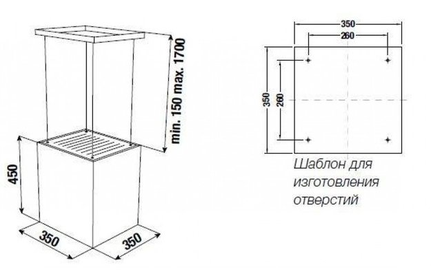 Островная вытяжка Kuppersbusch DI 3800.0 W8 Hot Chili в Тюмени (preview 2)