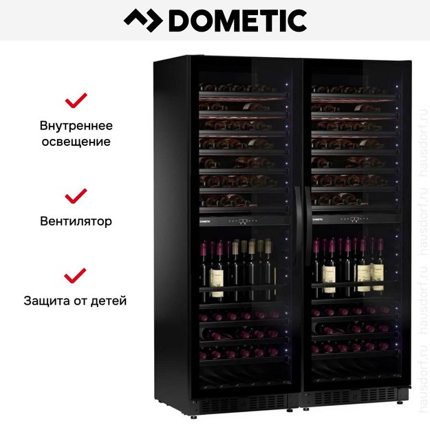Винный шкаф Dometic E115FG Double Elegance в Тюмени (preview 16)