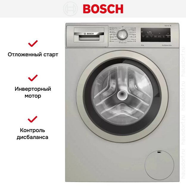 Стиральная машина Bosch WAN2420XME в Тюмени (preview 7)