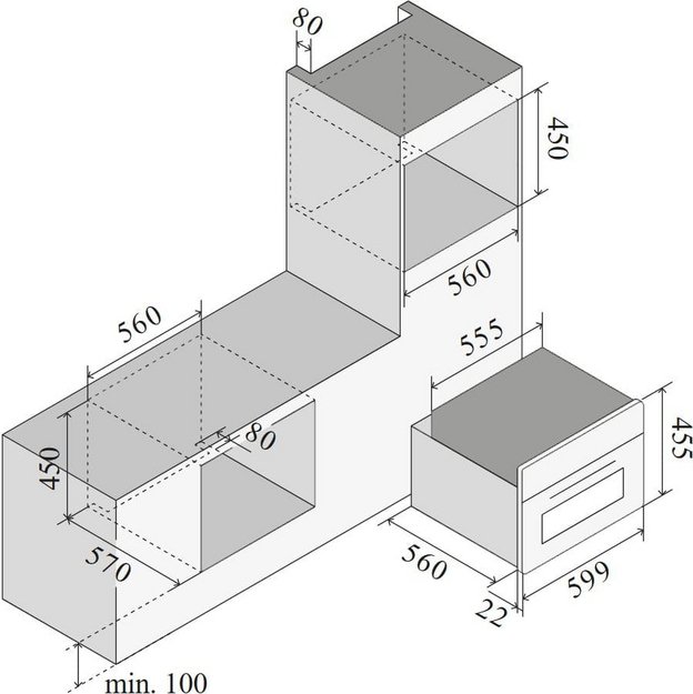 Духовой шкаф Ilve 645SNHSW/AWG в Тюмени (preview 2)