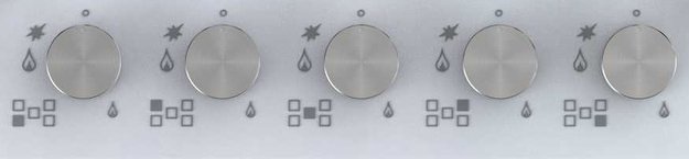 Газовая стеклянная варочная панель Korting HGG 9835 CTW в Тюмени (preview 3)