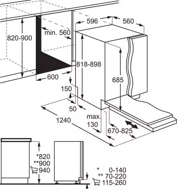 Встраиваемая посудомоечная машина Electrolux EEG88600W в Тюмени (preview 6)