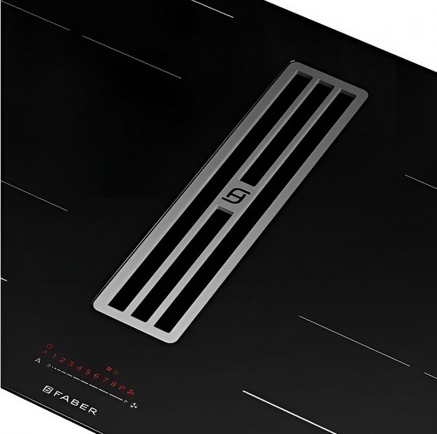 Варочная панель со встроенной вытяжкой Faber Galileo Bold F830 в Тюмени (preview 3)