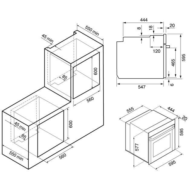 Духовой шкаф KRONA ELEMENT plus 60 WH в Тюмени (preview 19)