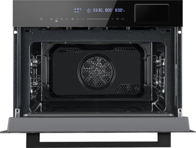 Компактный духовой шкаф с СВЧ и паром Weissgauff OEMS 459 PDB Black Edition в Тюмени (preview 4)