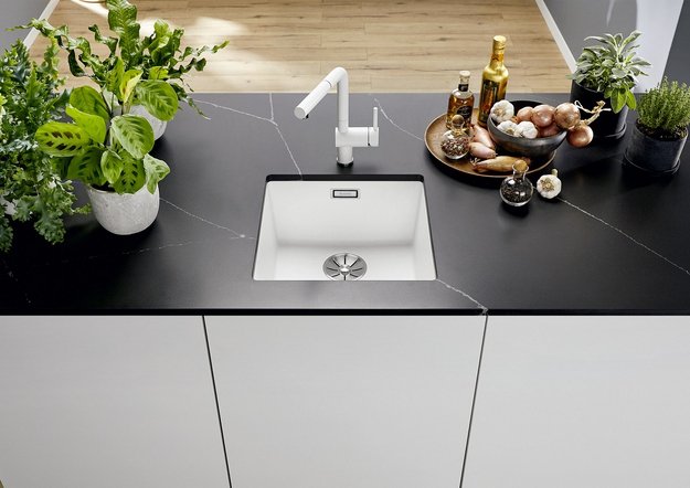 Мойка BLANCO SUBLINE 400-U Silgranit мягкий белый в Тюмени (фото 3) Мойка BLANCO SUBLINE 400-U Silgranit мягкий белый в Тюмени (preview 3)