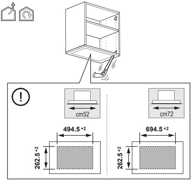Встраиваемая вытяжка Elica HIDDEN 2.0 @ IX/A/72 в Тюмени (preview 4)