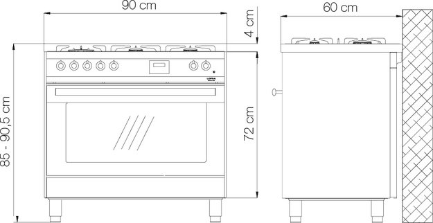 Варочный центр Lofra PG96WMFT/AEO в Тюмени (фото 7) Варочный центр Lofra PG96WMFT/AEO в Тюмени (preview 7)