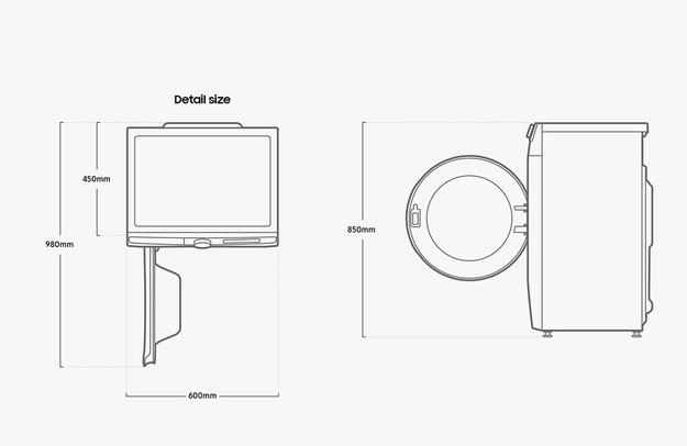 Стиральная машина Samsung WW80AG6S28AXLD в Тюмени (preview 10)