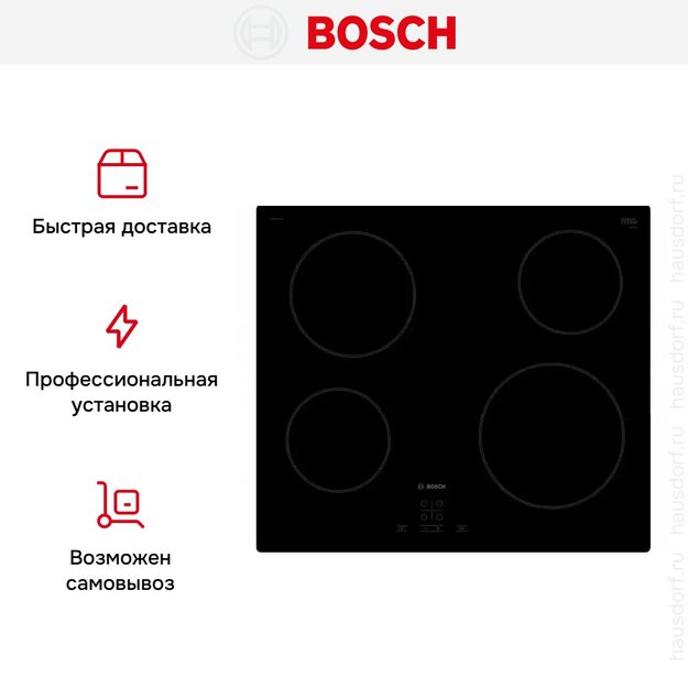 Электрическая варочная панель BOSCH PKE611BA1R в Тюмени (preview 12)