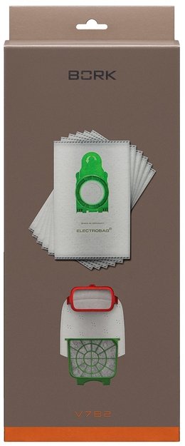 Комплект пылесборников и фильтров для пылесоса BORK V7B2 в Тюмени (preview 1)