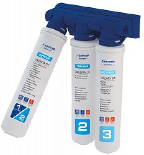 Смеситель Blanco TRIMA нержавеющая сталь UltraResist + фильтр для воды BWT-БАРЬЕР EXPERT STANDARD нержавеющая сталь в Тюмени (preview 3)