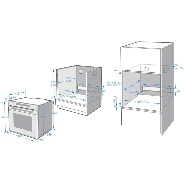 Электрический духовой шкаф Korting OKB 1331 GNBX в Тюмени (preview 6)