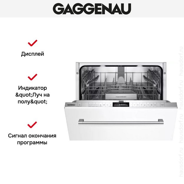 Встраиваемая посудомоечная машина Gaggenau DF260100 в Тюмени (preview 5)