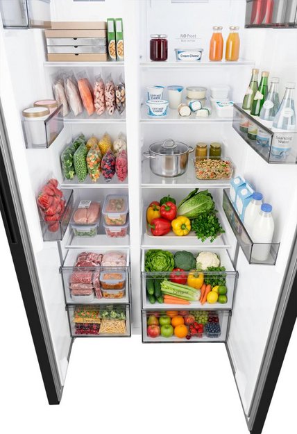 Отдельностоящий холодильник с инвертором Weissgauff WSBS 550 Built-in NoFrost Inverter Black в Тюмени (preview 10)