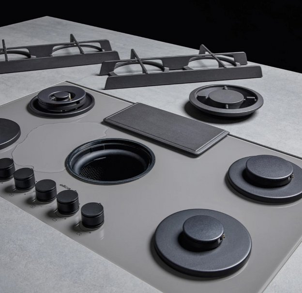 Варочная панель с вытяжкой Elica NIKOLATESLA FLAME EVO GR/A/88 в Тюмени (preview 8)