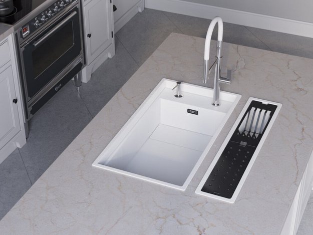 Мойка Omoikiri Kinaru Pro 86-U/I WH в Тюмени (preview 6)