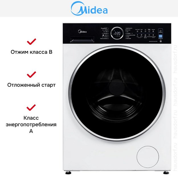 Стиральная машина Midea MF205W80WB/W-RU в Тюмени (preview 9)