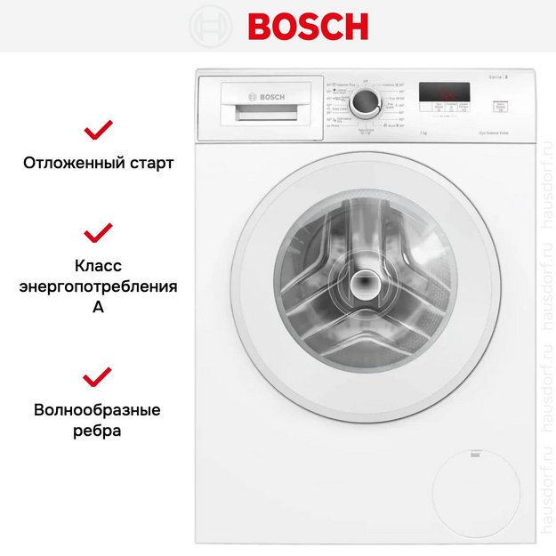 Стиральная машина Bosch WGE02200BY в Тюмени (preview 9)