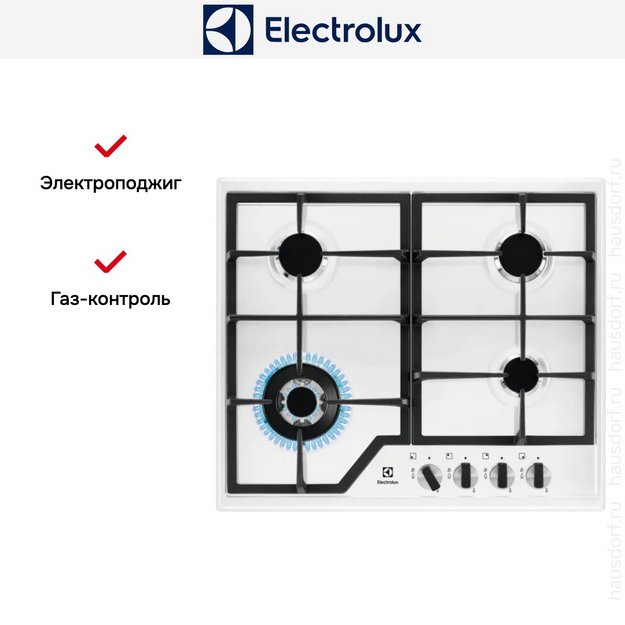 Варочная панель Electrolux EGS6436WW в Тюмени (preview 8)