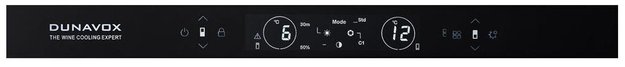 Встраиваемый винный шкаф Dunavox DVH-44.120DB.TO в Тюмени (preview 5)