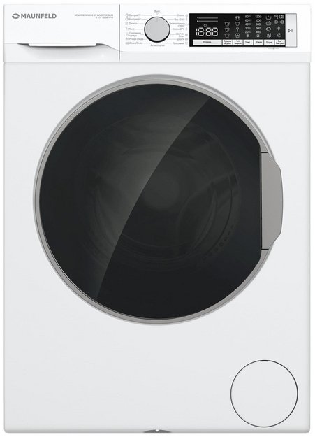 Стиральная машина Maunfeld MFWM128WH300 ST INVERTER SLIM в Тюмени (preview 1)