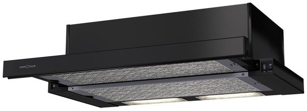 Встраиваемая вытяжка KRONA KAMILLA 600 BLACK (2 мотора) в Тюмени (preview 1)
