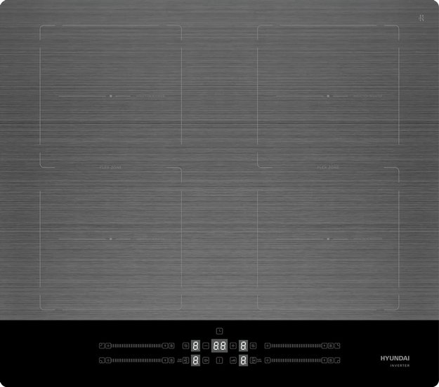 Индукционная варочная панель Hyundai HHI 6786 GR в Тюмени (preview 1)